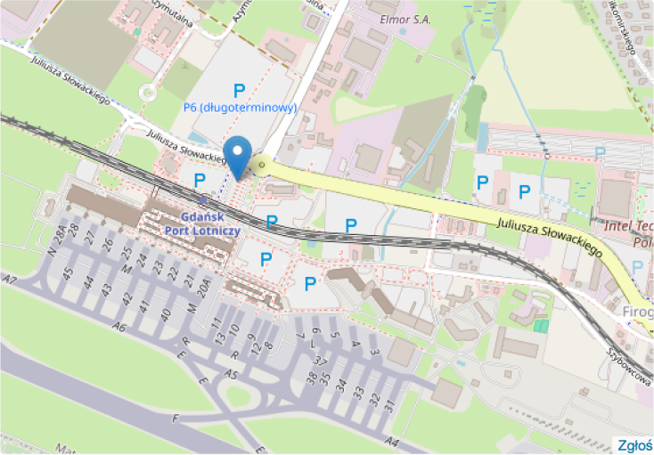 Mapa przystanku Chodów